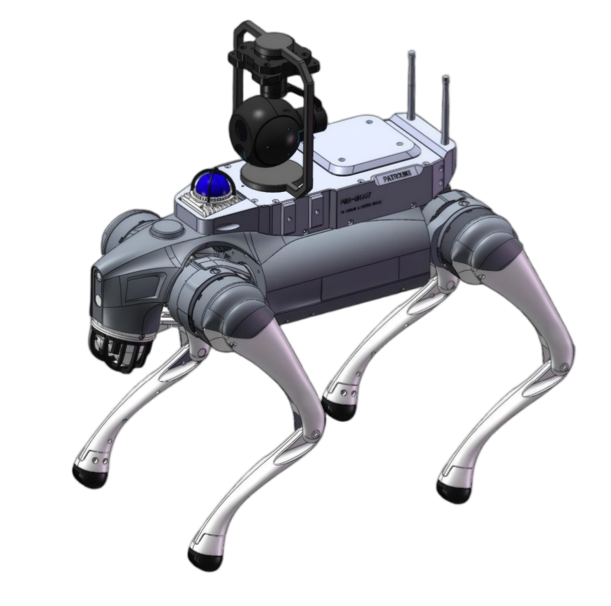 AI Lightweight Quadrupedal Autonomous Robot